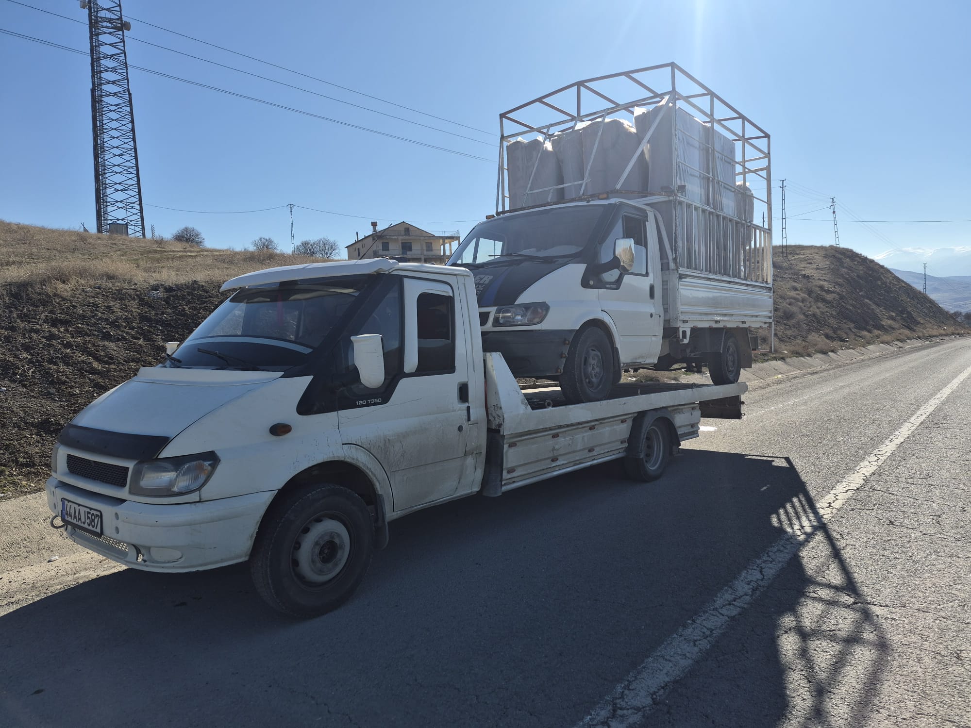 Kazalı Araç Çekici